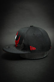 Chicago Bulls Triple Stack Logo 9Fifty New Era Fits Snapback Hat