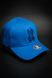 Psycho Bunny Outline Logo Royal Blue Baseball Cap