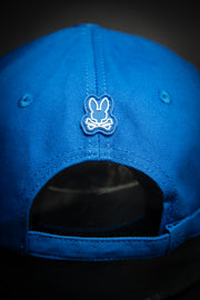 Psycho Bunny Outline Logo Royal Blue Baseball Cap