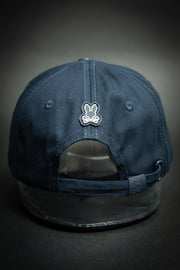 Psycho Bunny Outline Logo Navy Baseball Cap