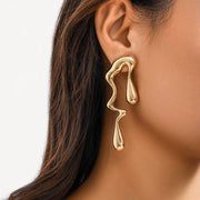 Big Drip Spill Drop Earrings