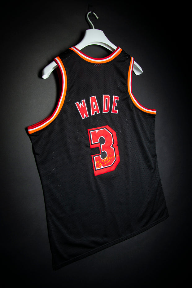 Miami Heat Dwyane Wade Legacy Black Final Home Game T-Shirt XL