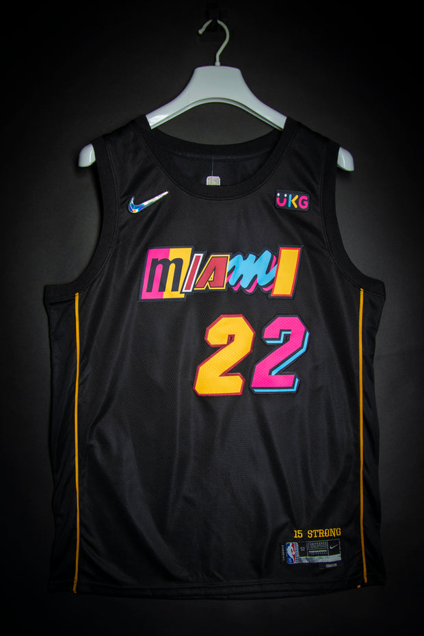 Authentic Dwayne Wade Miami Heat Nike Jersey With UKG Patch Size L