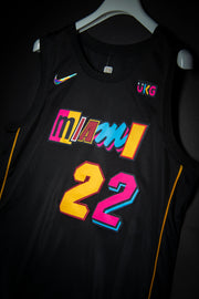 Nike Miami Heat Jimmy Butler Vice Nights City Edition Jersey Size