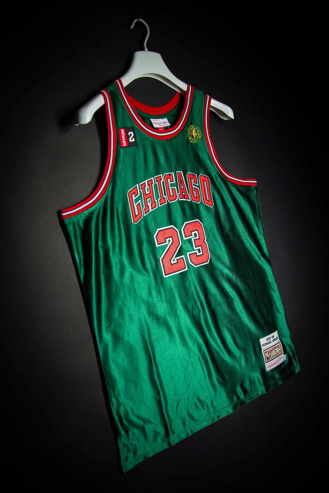 Green chicago bulls shirt on sale