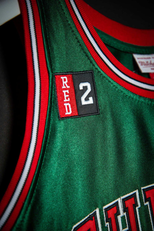 Mitchell & Ness NBA Authentic Shorts Chicago Bulls Green Week 2008-09 Green  - green