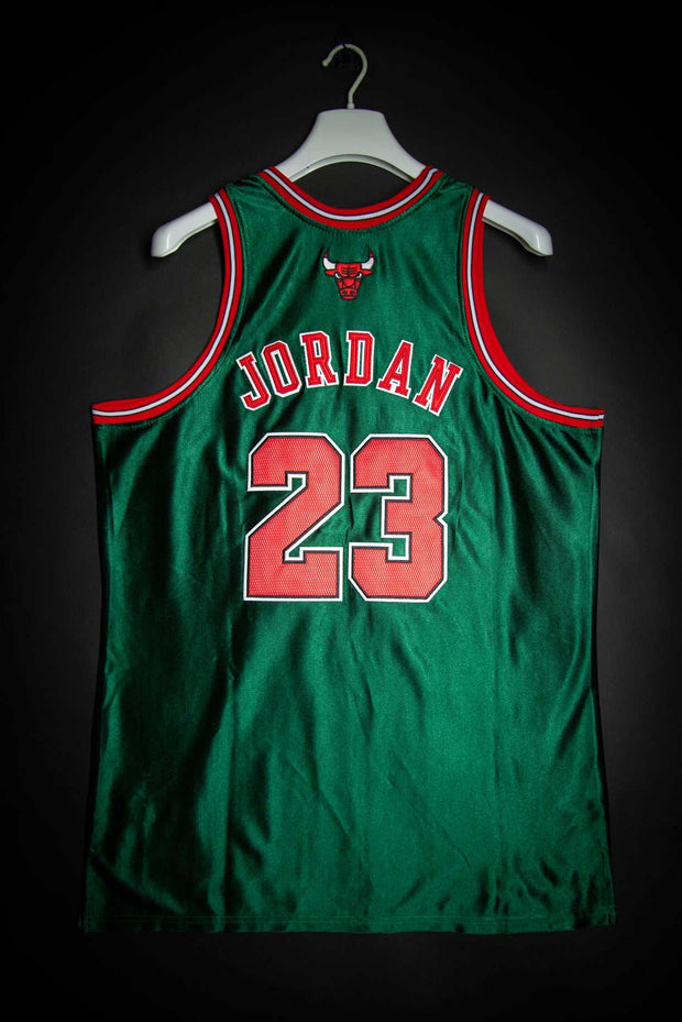 This PREMIUM Michael Jordan Gold Jersey by Mitchell & Ness is