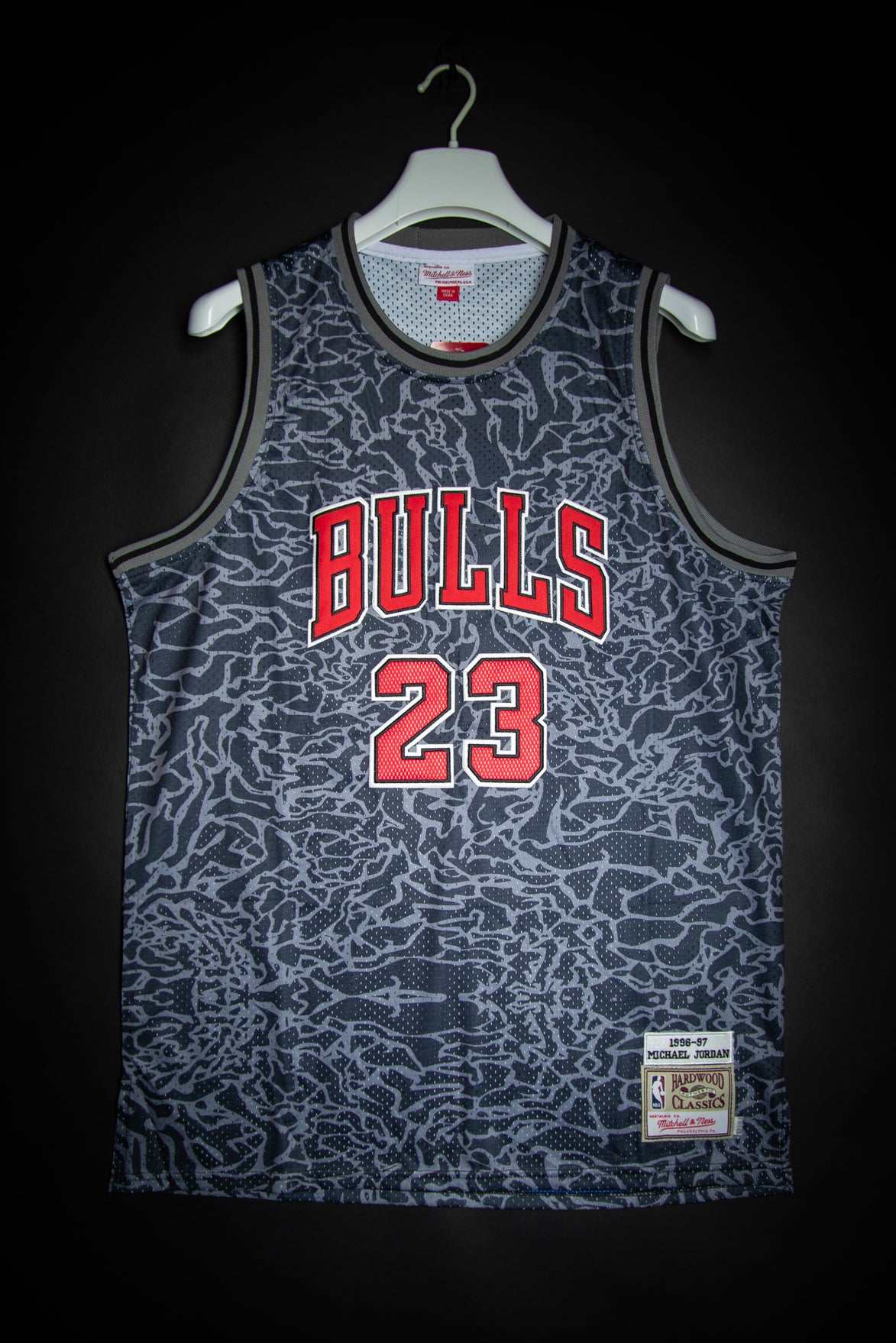 Chicago Bulls Michael Jordan Hardwood Classics Jersey - Michael