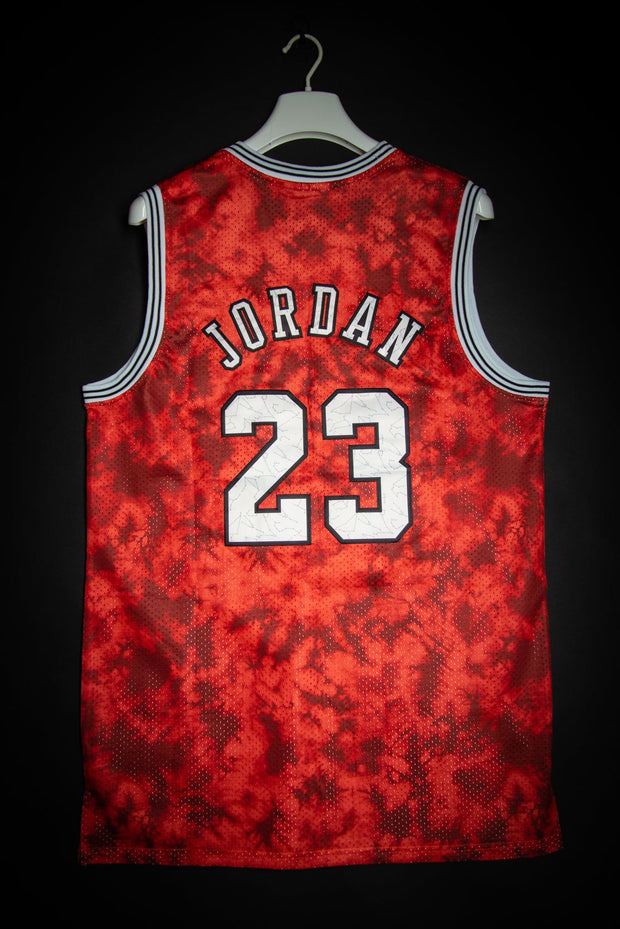 Bulls No23 Michael Jordan Black/Gold Basketball Swingman Limited Edition Jersey