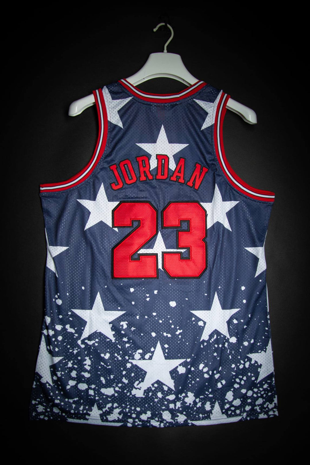 Michael Jordan Chicago Bulls Independence Day Hardwood Classics 97 98 Authentic Jersey