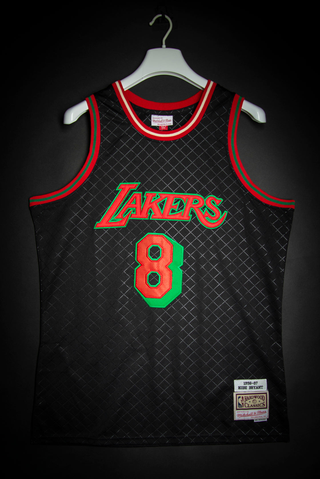 Kobe Bryant Lakers Neapolitan Hardwood Classics 96 97 Swingman Jersey