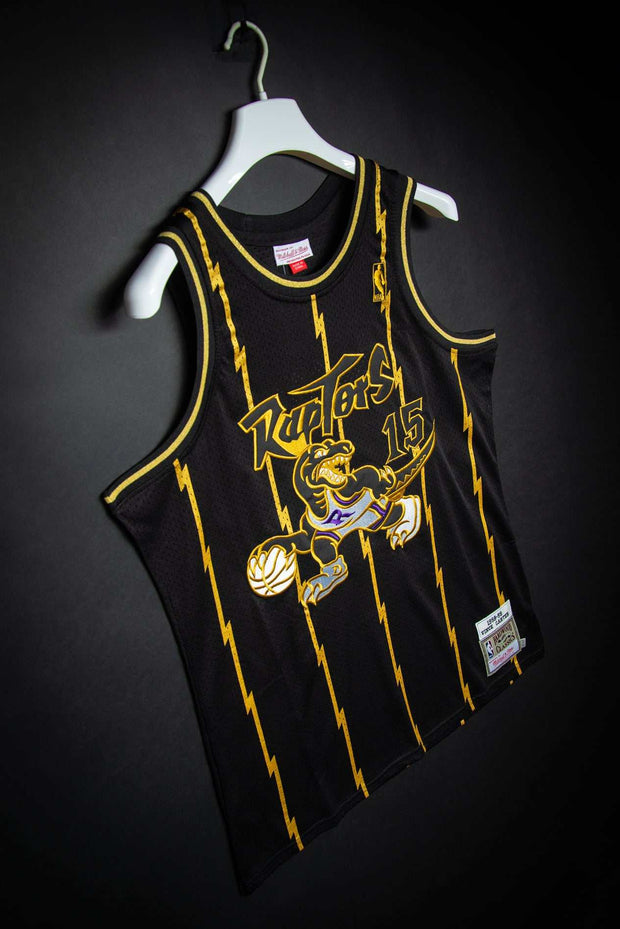 adidas Toronto Raptors Jersey Black Gold Black Gold AL7140 - KICKS CREW