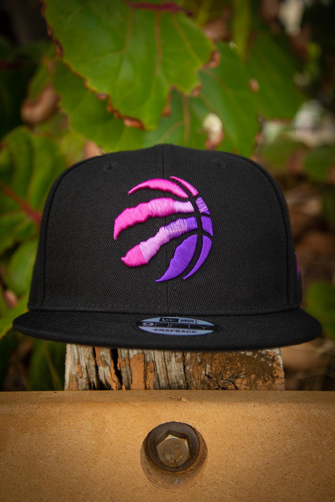 Toronto Raptors Remix Blend Thread Logo 9FIFTY New Era Fits Snapback Hat