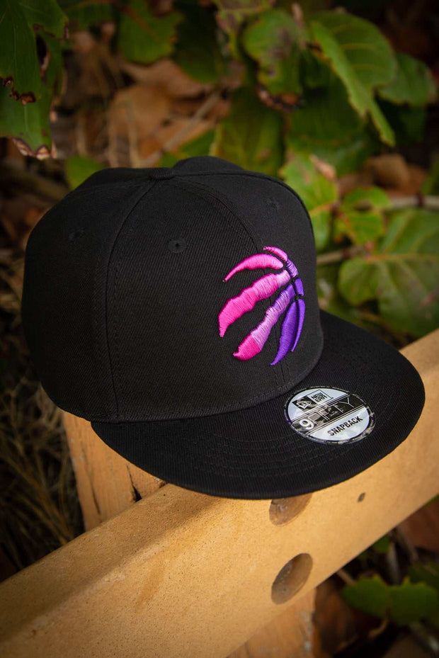 Toronto Raptors Big Logo 9FORTY New Era Fits Snapback Hat by Devious Elements Apparel