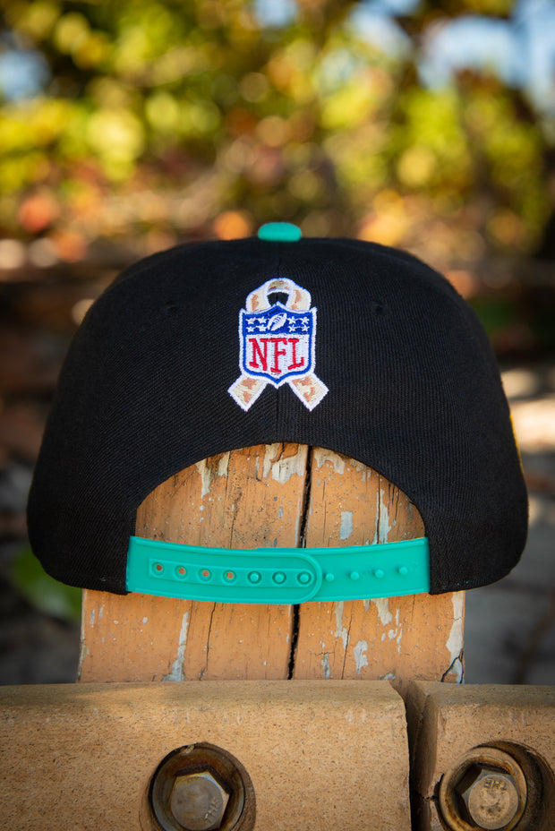 Miami Dolphins Salute To Service Black Teal 9Fifty New Era Fits