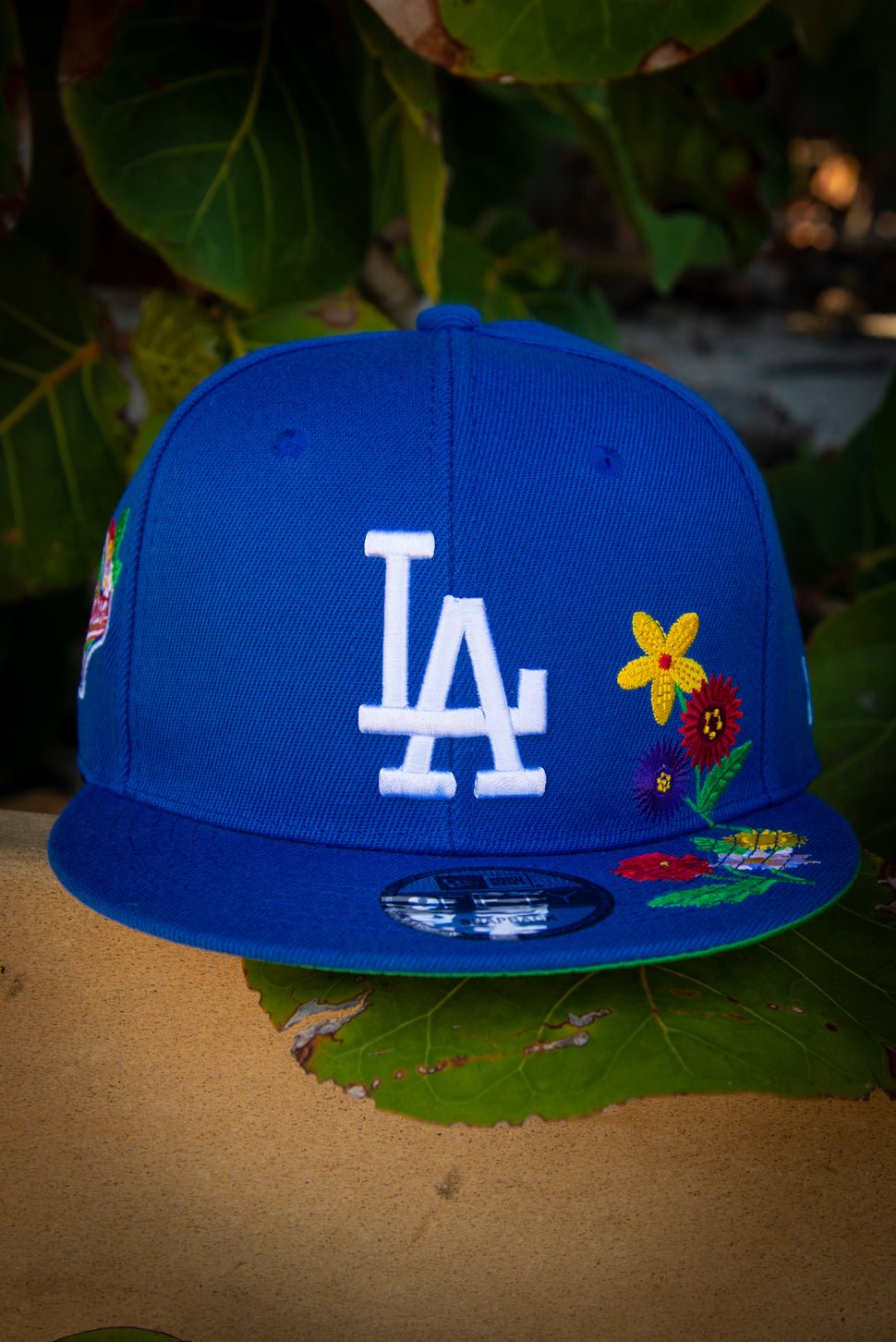 New Era Dodgers Floral Camo Snapback