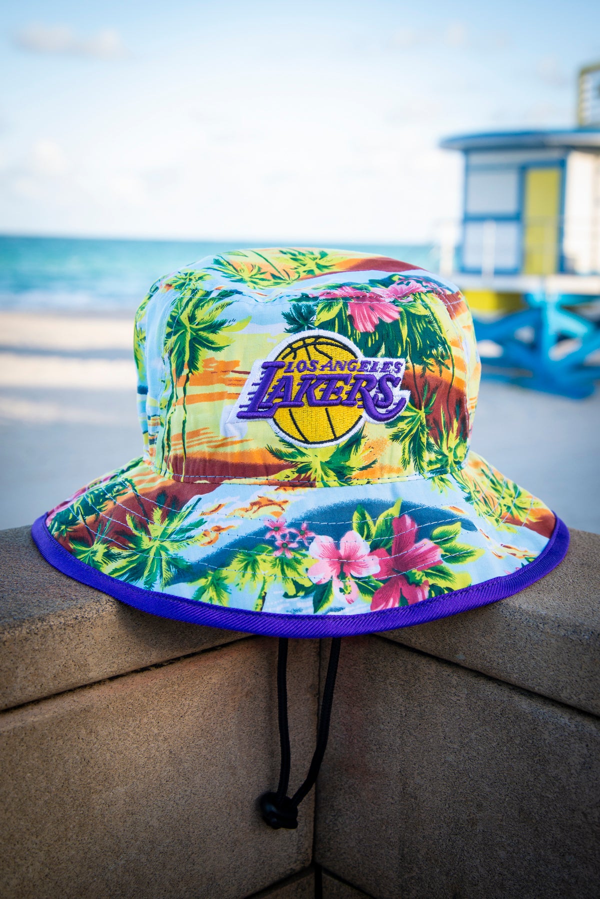 Miami Heat Hat Cap Strapback New Era Blue Embroidered NBA Basketball  Tropical