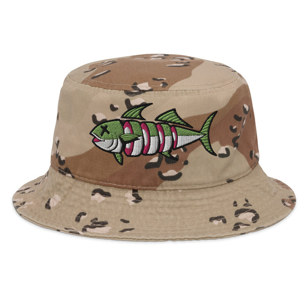 Fish Food Unstructured Fashion Bucket Hat