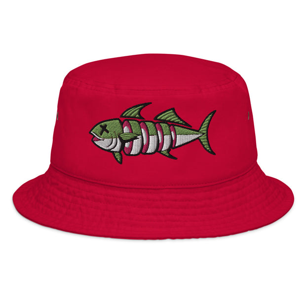 Fish Food Unstructured Fashion Bucket Hat